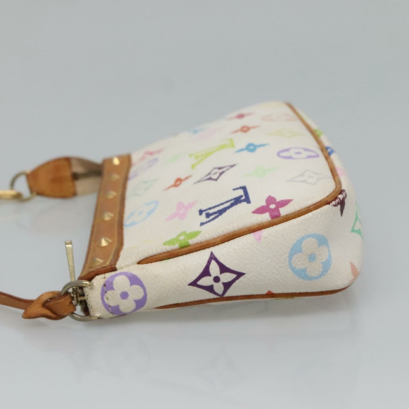 【日本直送】路易威登 多色手拿包配件袋 白色 M92649 正品 130463V-4