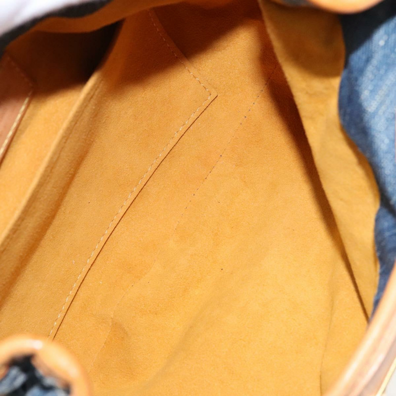 【日本直送】路易威登 Monogram Denim Preity 手提包 藍色 M95020 LV 正品 139198V-10