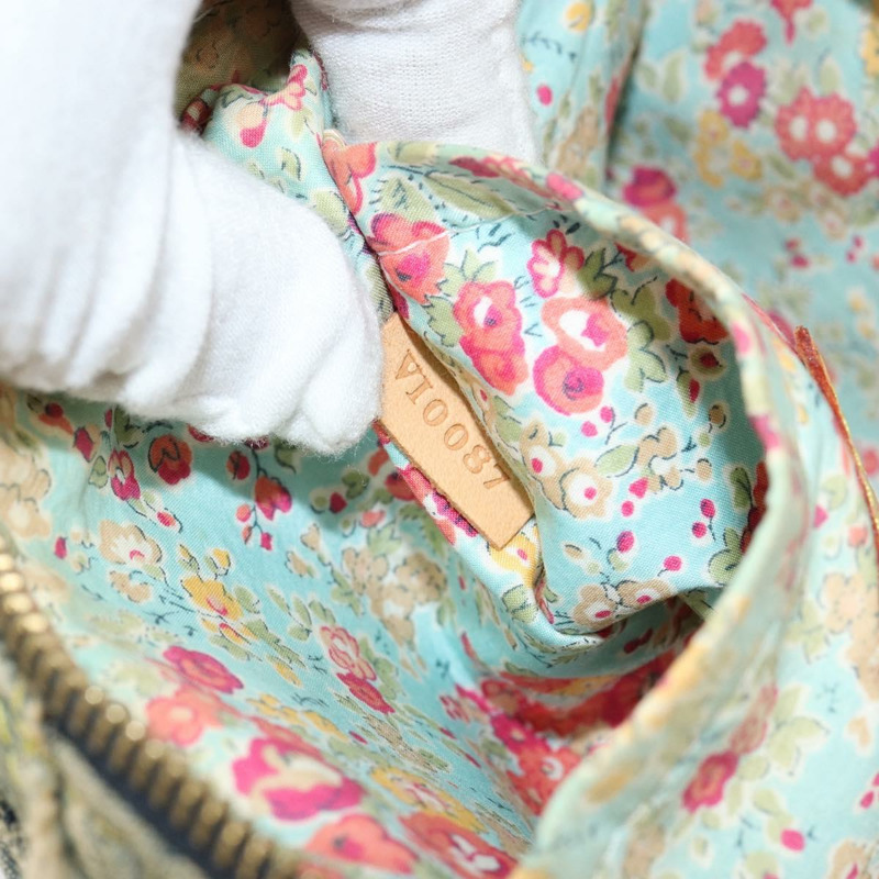 【日本直送】路易威登 Monogram Denim Pouch 肩背包 藍色 M95382 LV Auth ep11281V-10