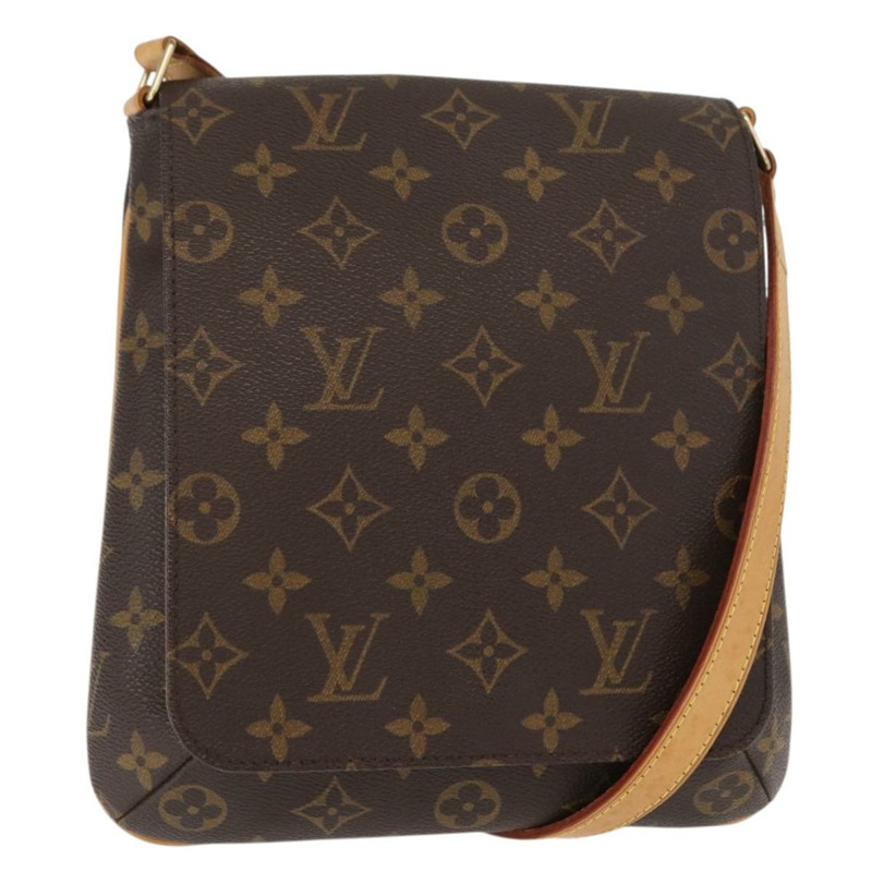 【日本直送】路易威登 Monogram Musette Salsa 短版肩背包 M51258 LV Auth ka021V-0