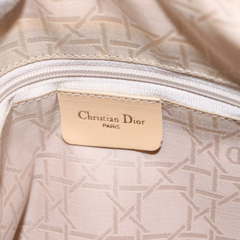【日本直送】Christian Dior Micro 手提包 皮革 兩用 淺藍色 金色 正品 154733V-20