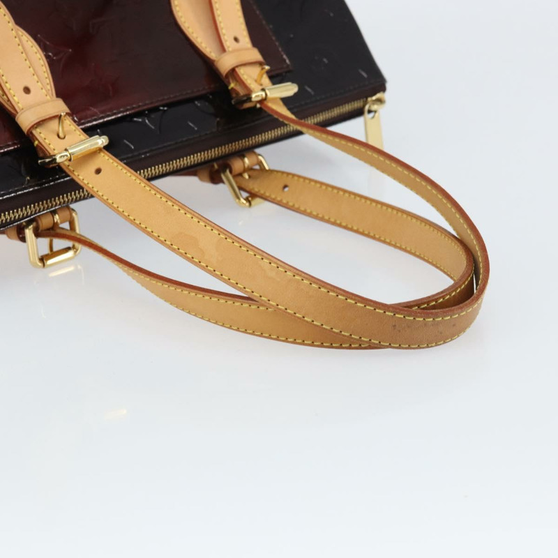 【日本直送】路易威登 Monogram Vernis Rosewood Avenue 手袋 Amarante M93510 正品 158789V-6