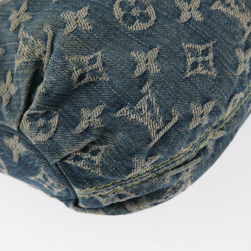 【日本直送】路易威登 Monogram Denim Preity 手提包 藍色 M95020 LV 正品 159703V-14