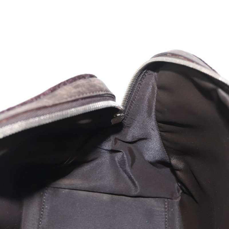 【日本直送】Christian Dior Romantic Trotter帆布手提包 PVC棕色銀色 正品 160136V-19