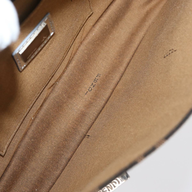 【日本直送】FENDI Zucca帆布單肩包 黑色 棕色 正品 169711V-9