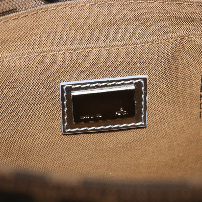 【日本直送】FENDI Zucca帆布單肩包 黑色 棕色 正品 169711V-18