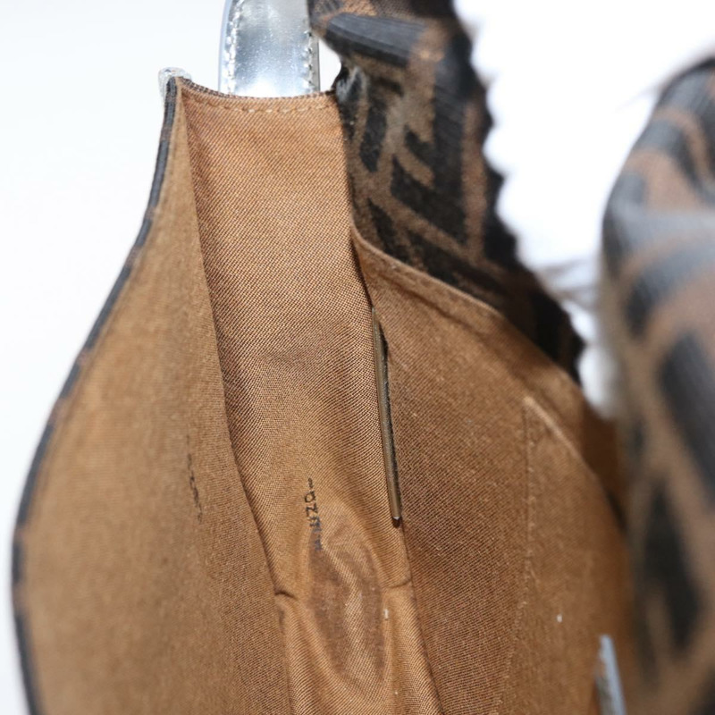 【日本直送】FENDI Zucca帆布單肩包 黑色 棕色 正品 169711V-20