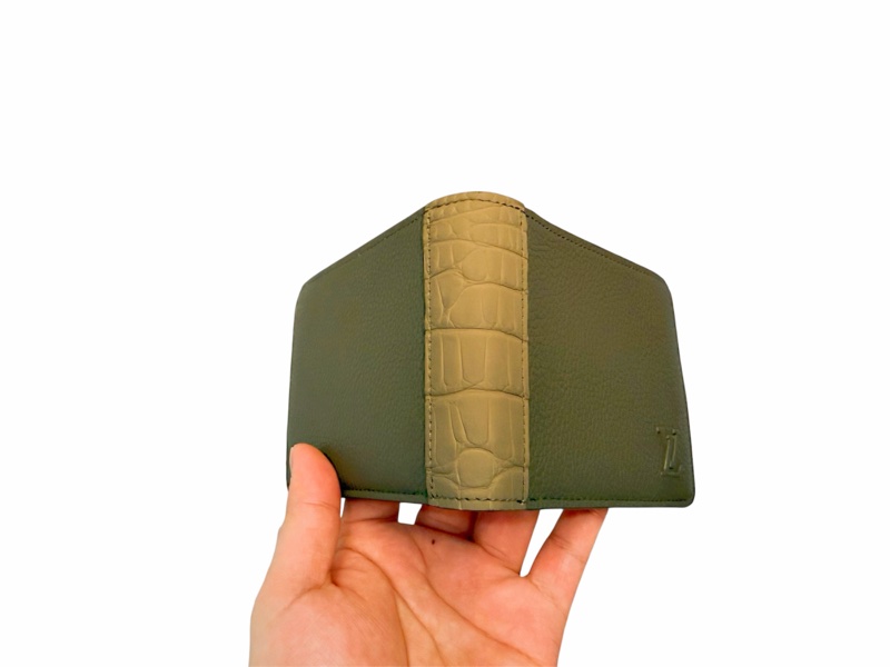 Louis Vuitton 鱷魚皮 Lv短夾 鱷魚短夾 限量鱷魚皮-3