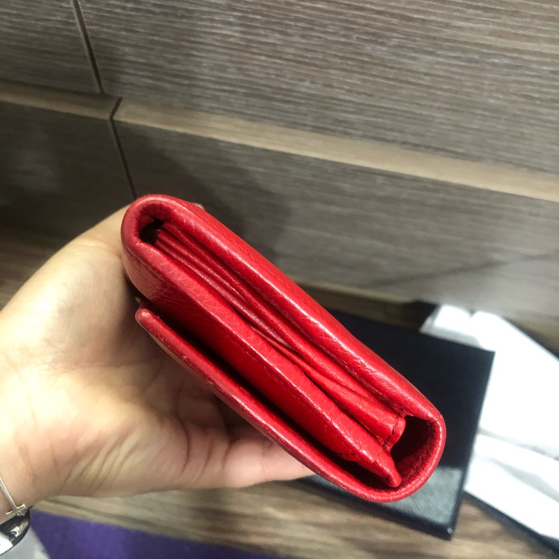 GUCCI Marmont真皮長夾｜經典壓紋Logo｜精品皮夾｜二手保存佳-4