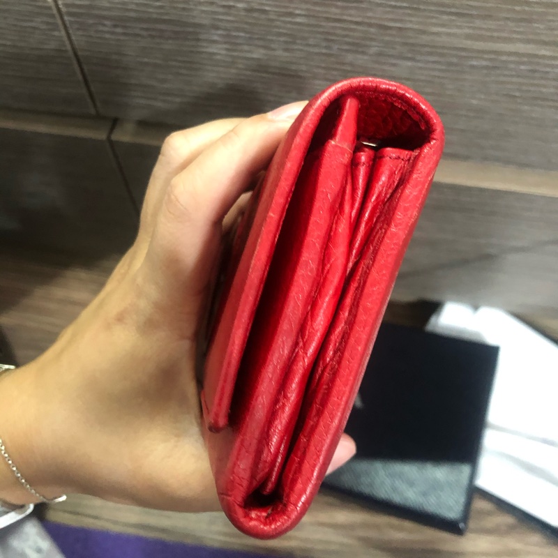 GUCCI Marmont真皮長夾｜經典壓紋Logo｜精品皮夾｜二手保存佳-7