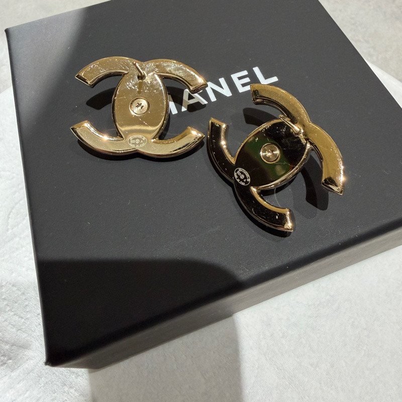 Chanel書包扣耳環-6