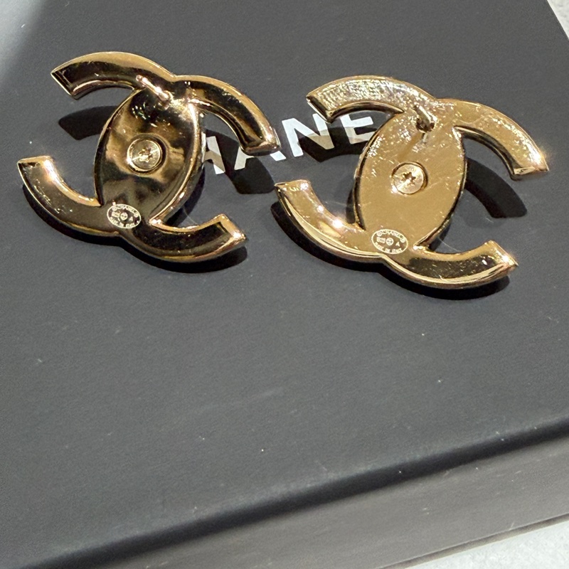 Chanel書包扣耳環-8