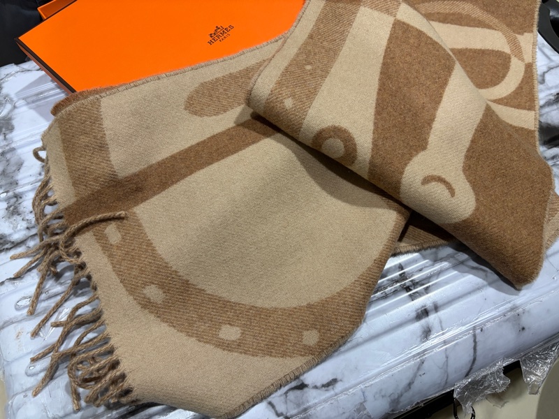 Hermès 男士圍巾-2