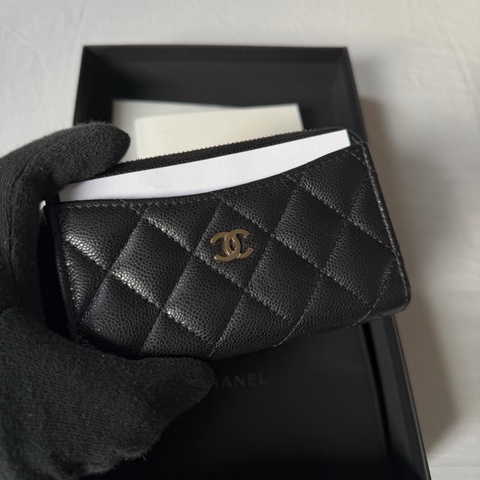 #全網最便宜98-99新 Chanel L型拉鍊錢包