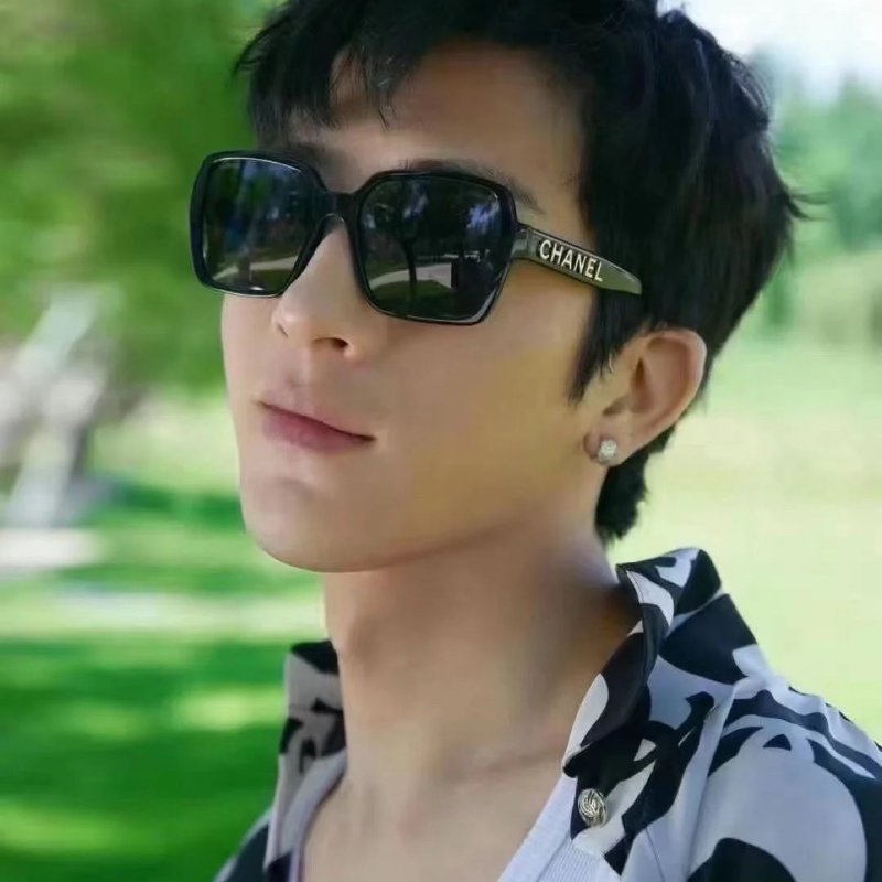 Chanel Ch5408 金字方框太陽眼鏡全新全配-3