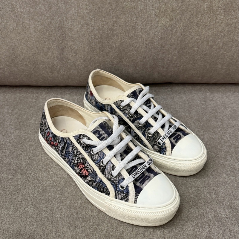 DIOR刺繡小白鞋-4