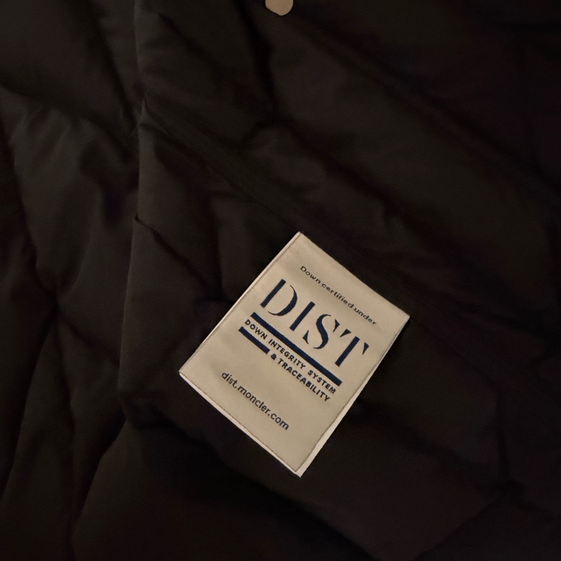 99成新｜MONCLER 90% 鵝絨填充 X 羊毛拼接口袋背心/ 黑-5