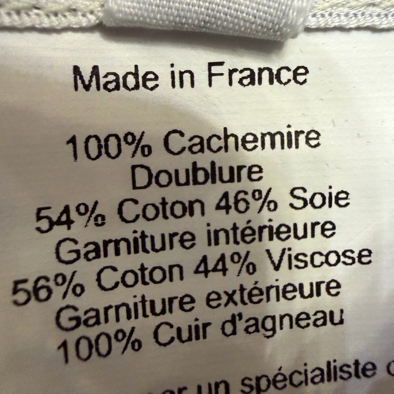 HERMES灰色100%山羊絨棒球帽-11