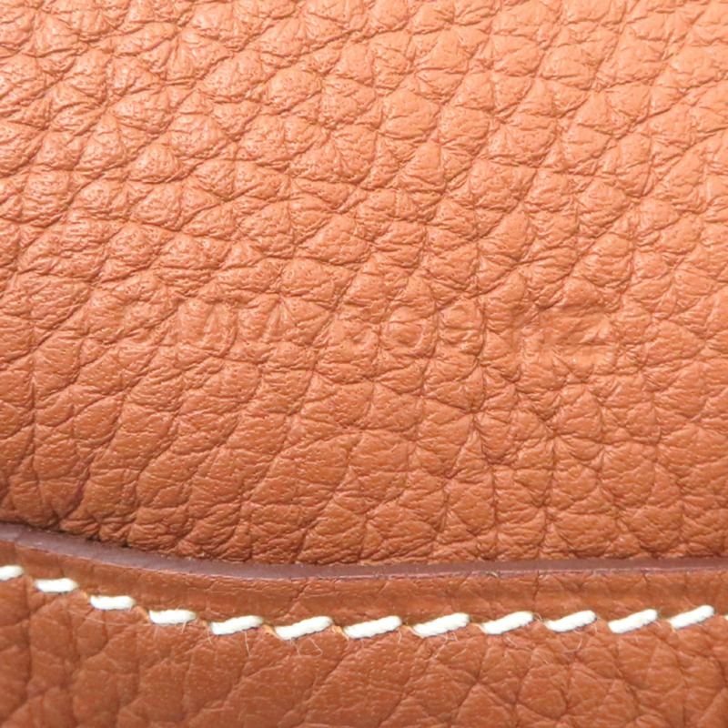 愛馬仕 Hermès Double Sens 36 □C Stamp 2018 女士手提包，Taurillon Clemence Rouge Casac 皮革-7