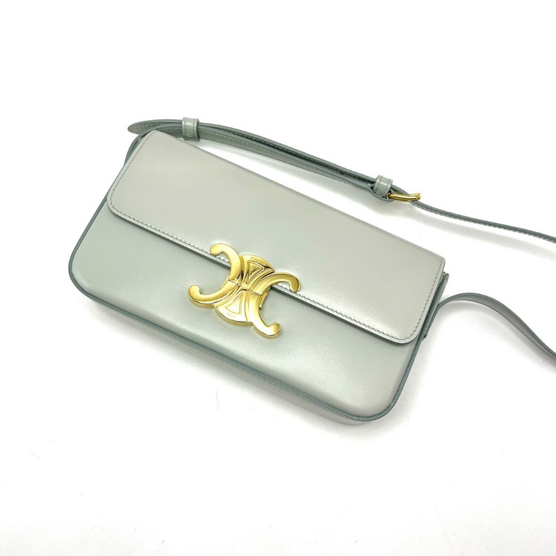 CELINE金扣Triomphe系列 凱旋門腋下包 20.5*11.5*4 98新配件塵袋-3