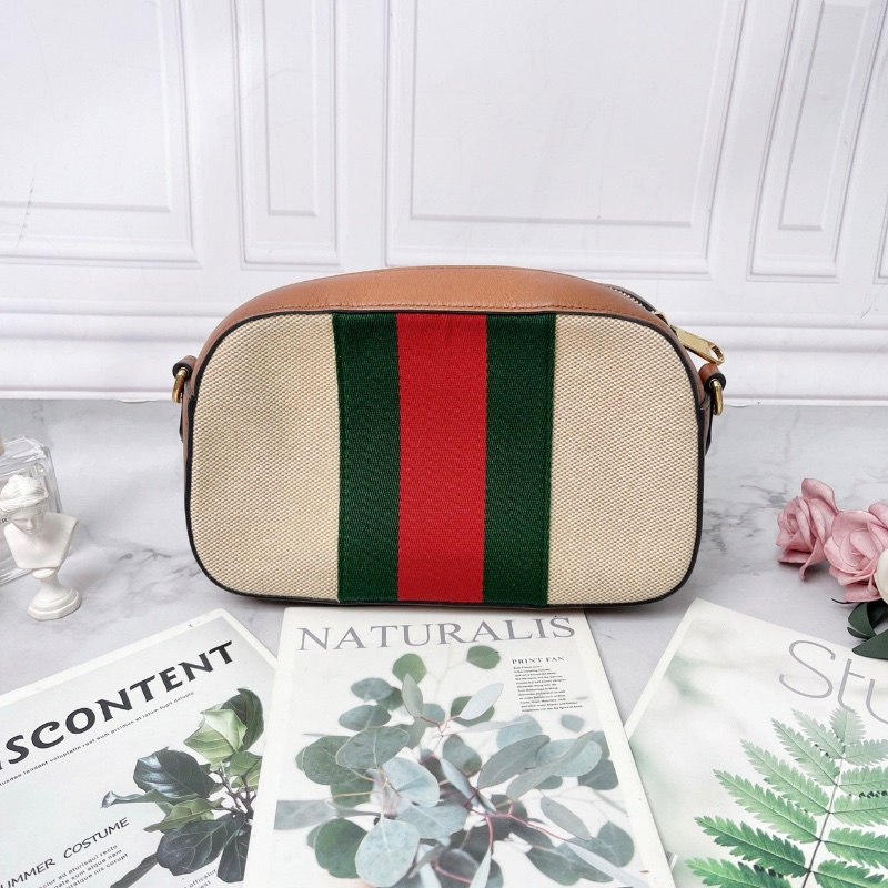 Gucci 紅綠條紋相機包98新配件塵袋24*7*14-6