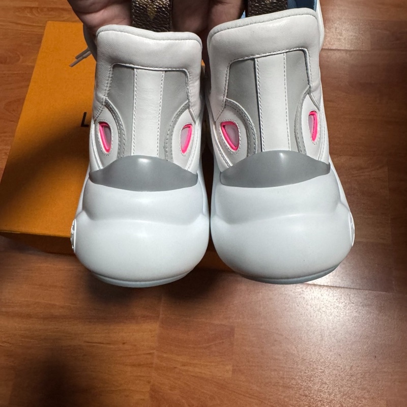 Lv Archlight拱橋鞋 路易威登老爹鞋 低幫 女款白藍 37.5碼-5