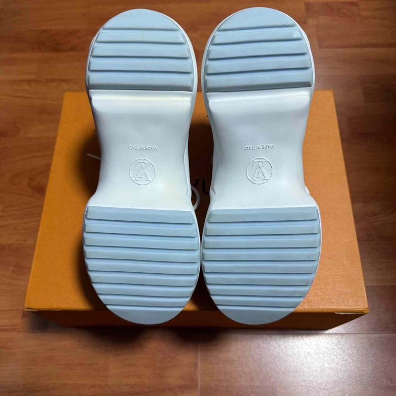 Lv Archlight拱橋鞋 路易威登老爹鞋 低幫 女款白藍 37.5碼-8