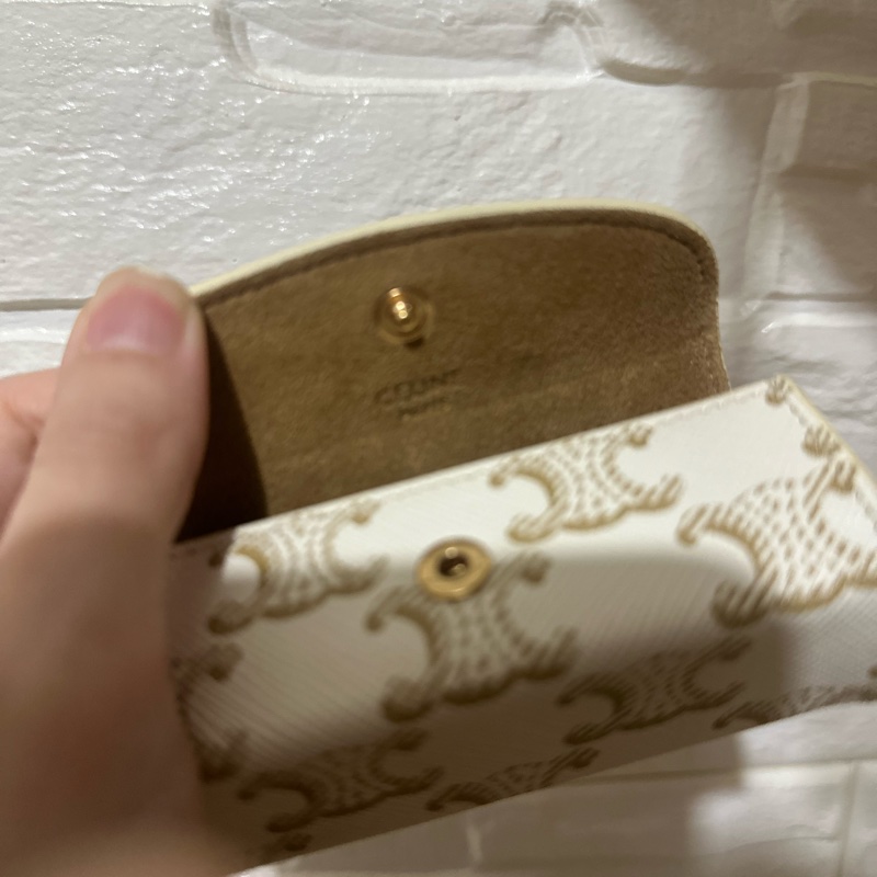 CELINE 標誌印花戒指盒-9