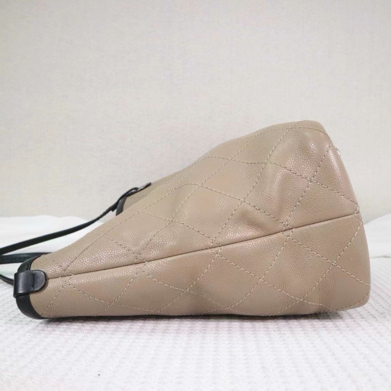 CHANEL 大象灰 魚子醬牛皮39*16*30 99新配件子袋塵袋-3