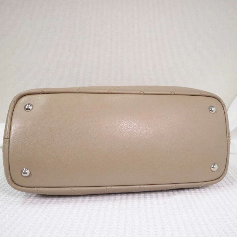 CHANEL 大象灰 魚子醬牛皮39*16*30 99新配件子袋塵袋-4