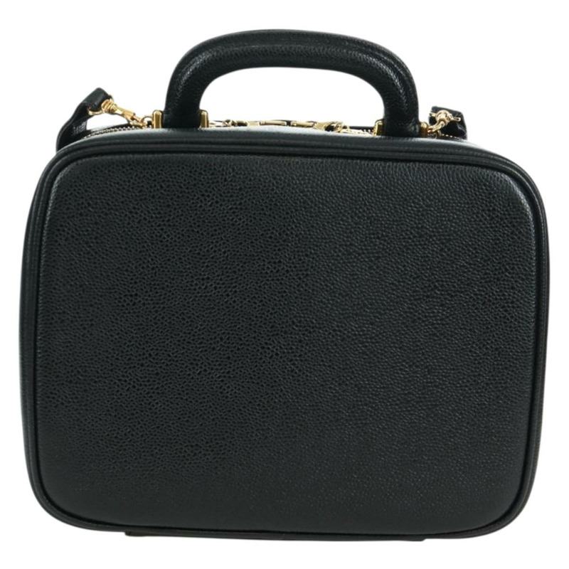 【日本直送】香奈兒 (CHANEL) 魚子醬皮雙肩包，黑色金色雙C標誌，兩用款，貨號 mr2050SAV-1