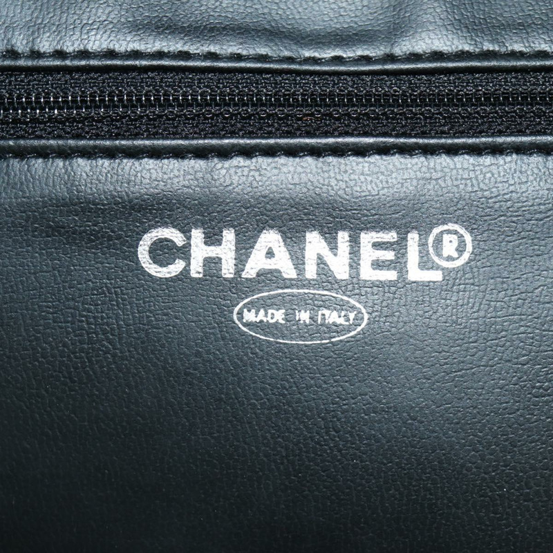 【日本直送】香奈兒 (CHANEL) 魚子醬皮雙肩包，黑色金色雙C標誌，兩用款，貨號 mr2050SAV-26