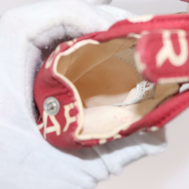 【日本直送】香奈兒 (CHANEL) 海濱系列帆布紅色雙C手提包，正品 LNZ238A-18