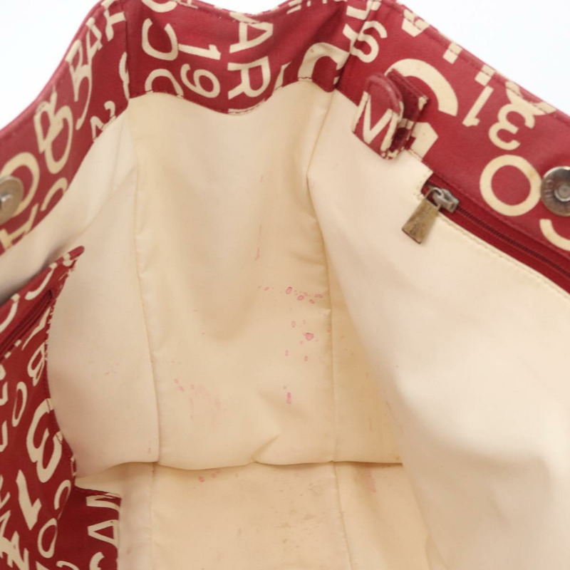 【日本直送】香奈兒 (CHANEL) 海濱系列帆布紅色雙C手提包，正品 LNZ238A-21