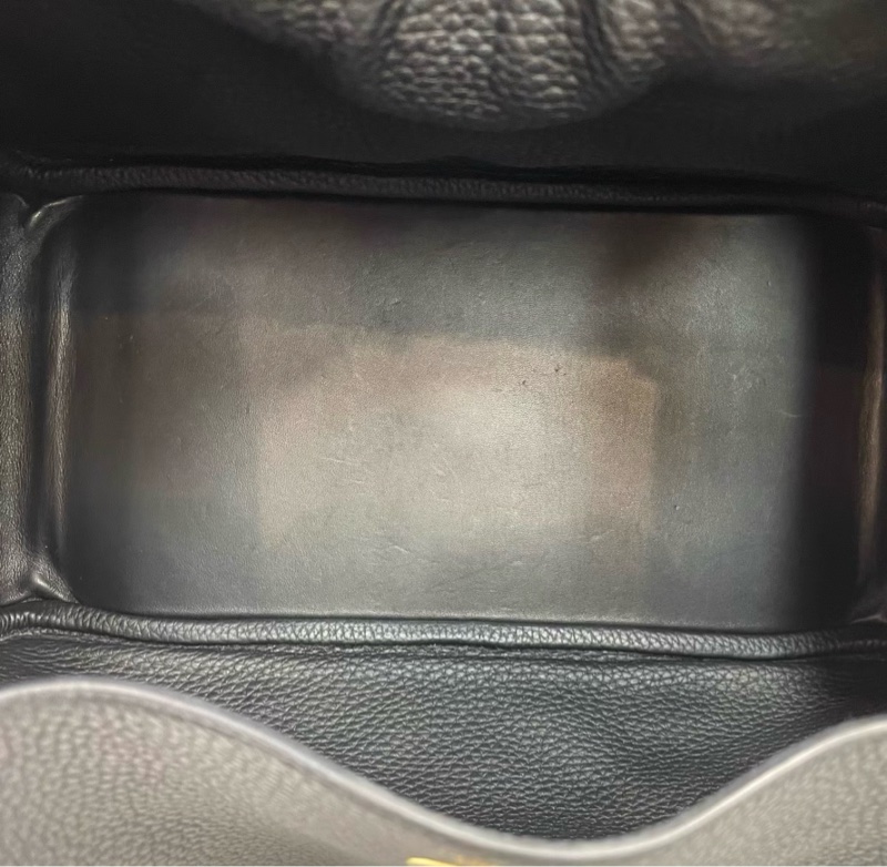 Hermes Lindy 30 黑金 成色如圖-7