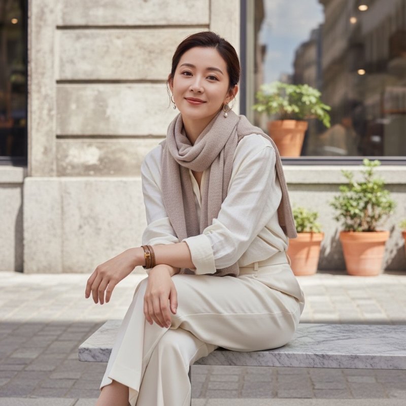 ⏰限時特賣價🌺Tod's T Timeless 精美皮革雙圈手鍊 棕色-2