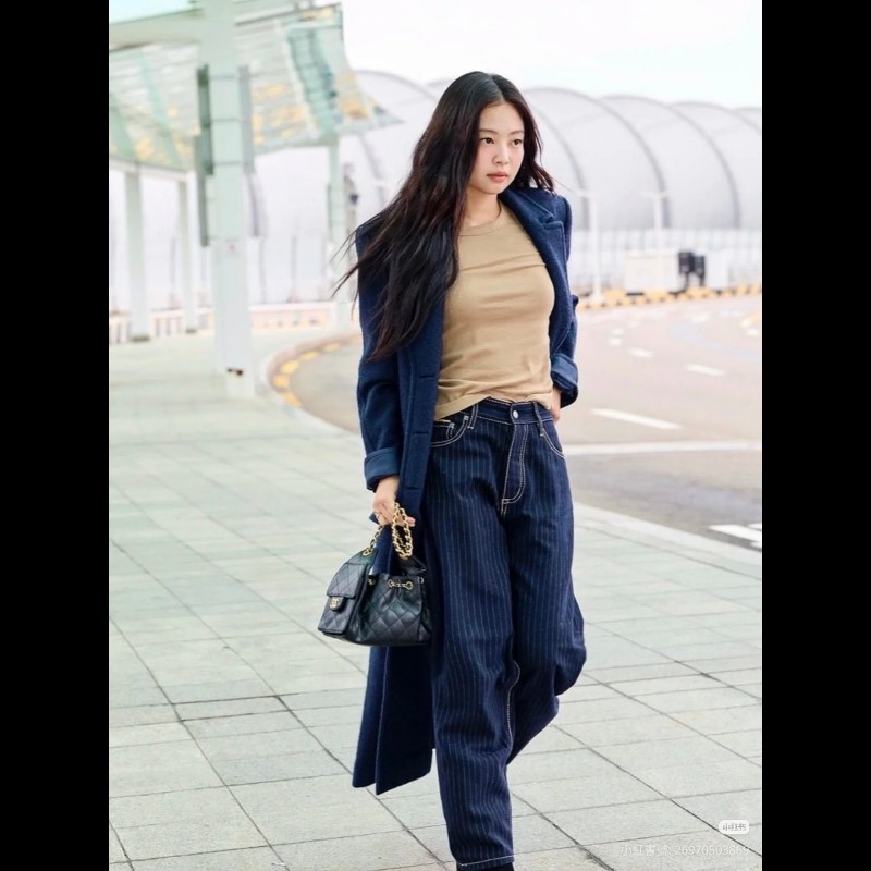 Chanel  mini 25bag 黑金荔枝-7