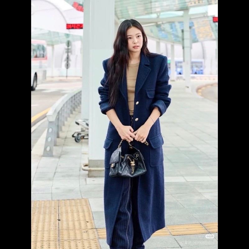 Chanel  mini 25bag 黑金荔枝-8