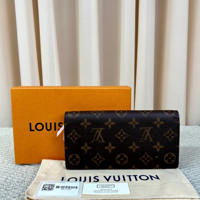 LV路易威登粉豆豆長款錢包 粉色內裡 有刻字 卡位充足 容量實用 日常百搭-6