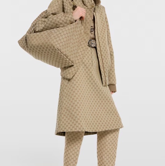 Gucci 男女同款 Brera 大號斜挎包均碼碼大號、45cm*19.8cm*38cm-4