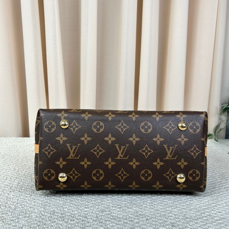 LV路易威登Carryall子母包 經典老花滿印 肩帶可拆卸 手提單肩斜挎都行 內裡乾淨 容量大 日常通勤百搭實用-4