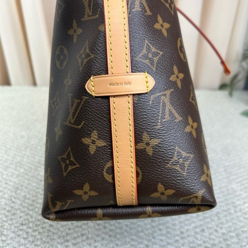 LV路易威登Carryall子母包 經典老花滿印 肩帶可拆卸 手提單肩斜挎都行 內裡乾淨 容量大 日常通勤百搭實用-14