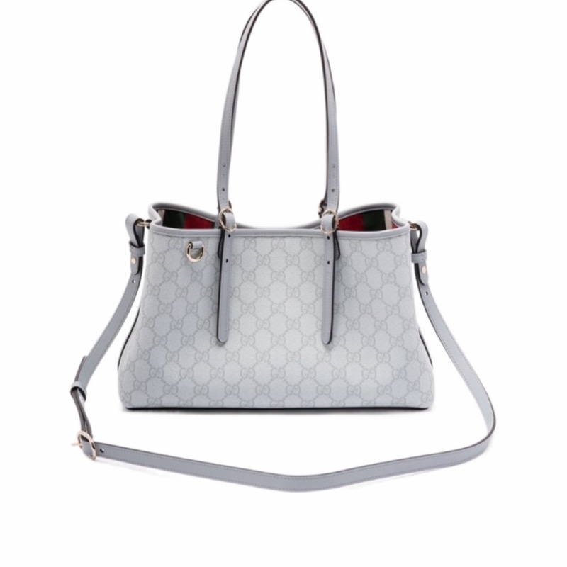 Gucci 女士 GG Emblem 中號托特包均碼碼中號、30cm*11cm*18cm-1