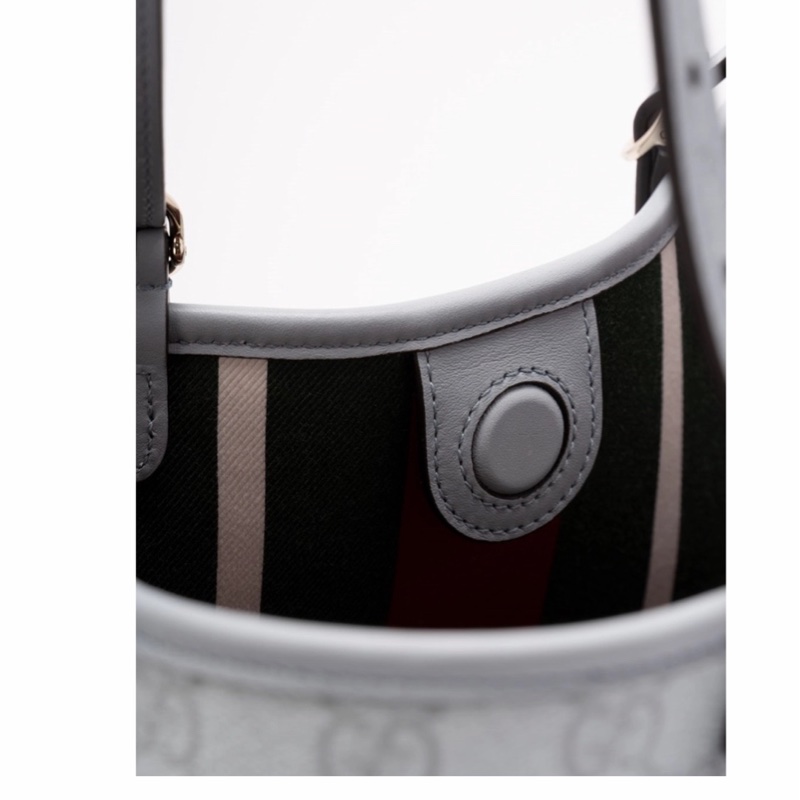 Gucci 女士 GG Emblem 中號托特包均碼碼中號、30cm*11cm*18cm-4