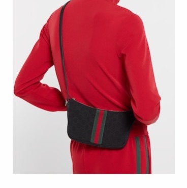 Gucci 男女同款 Lunetta 小號斜挎包均碼碼22cm*3cm*13cm-1