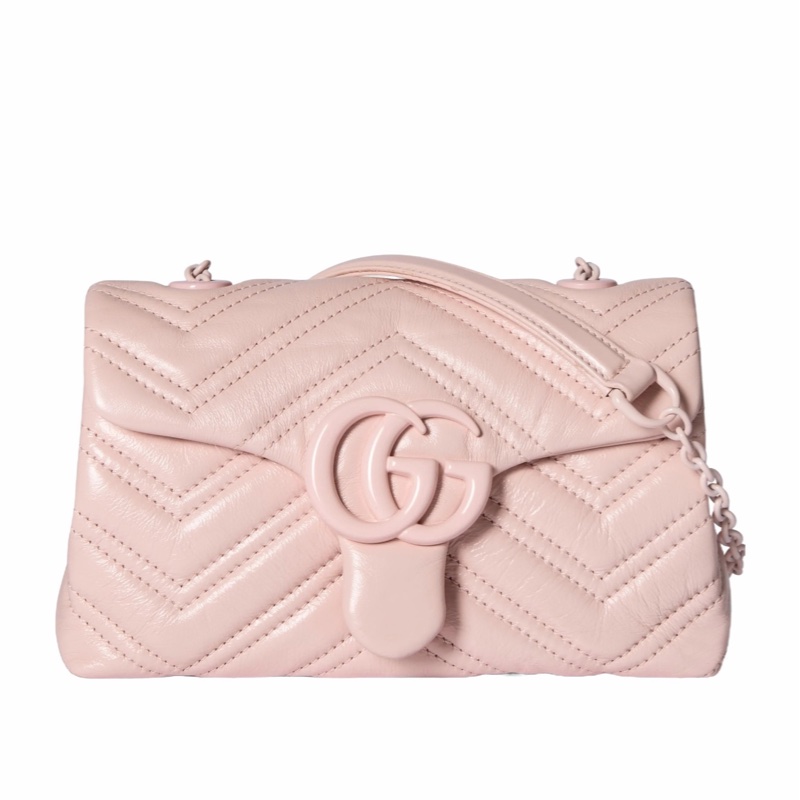 Gucci 女士 GG Marmont 迷你單肩包均碼碼MINI、20cm*6.35cm*12cm-0