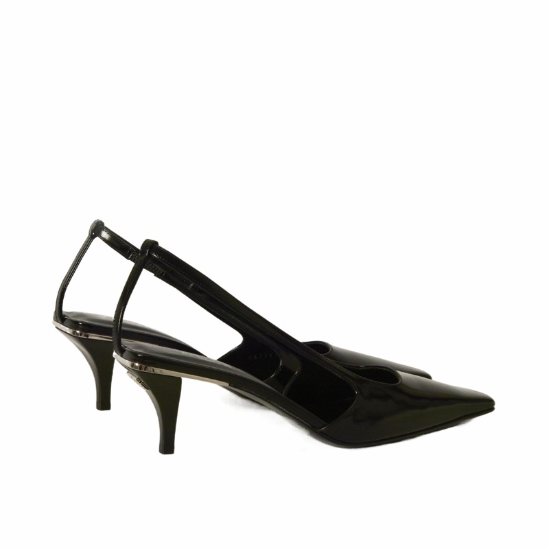 Gucci 女士 飾水晶標識後系帶鞋36 36.5 37 37.5 38 38.5 39 40 41碼跟高: 5.5cm-3