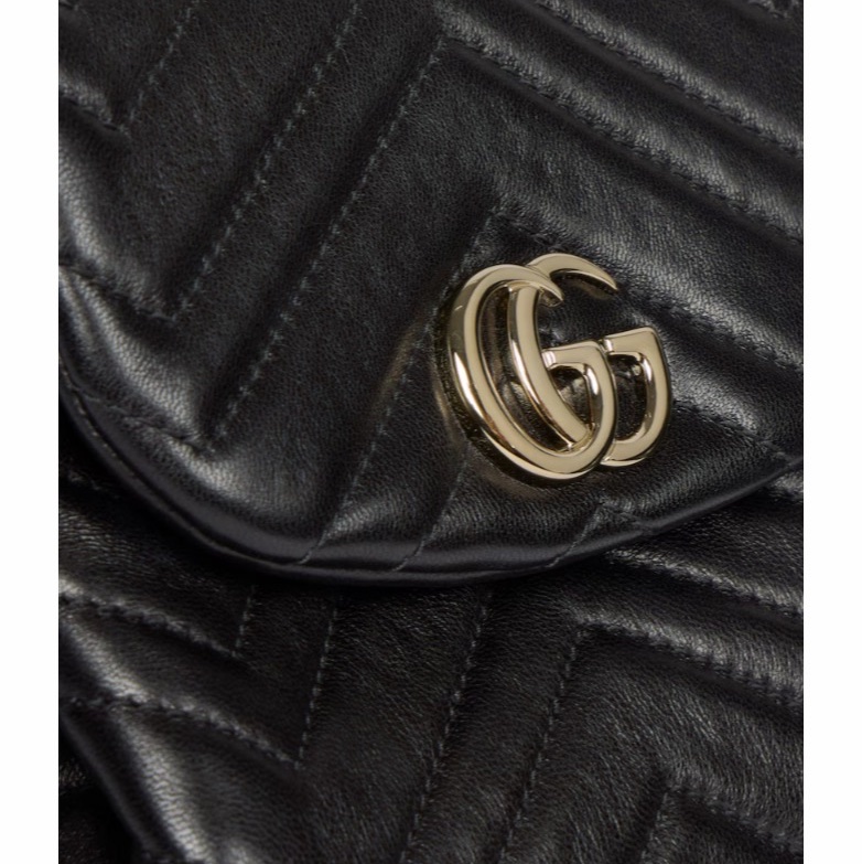Gucci 女士 GG Marmont 迷你背包均碼碼MINI、20cm*10.9cm*18cm-6