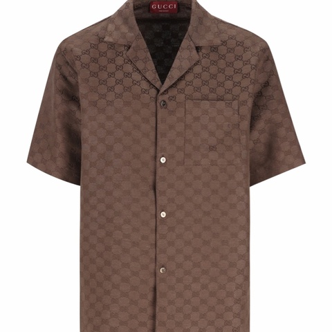 Gucci 男士 短袖襯衫IT-44 IT-46 IT-48 IT-50 IT-52 IT-54 IT-56 IT-58 IT-60碼