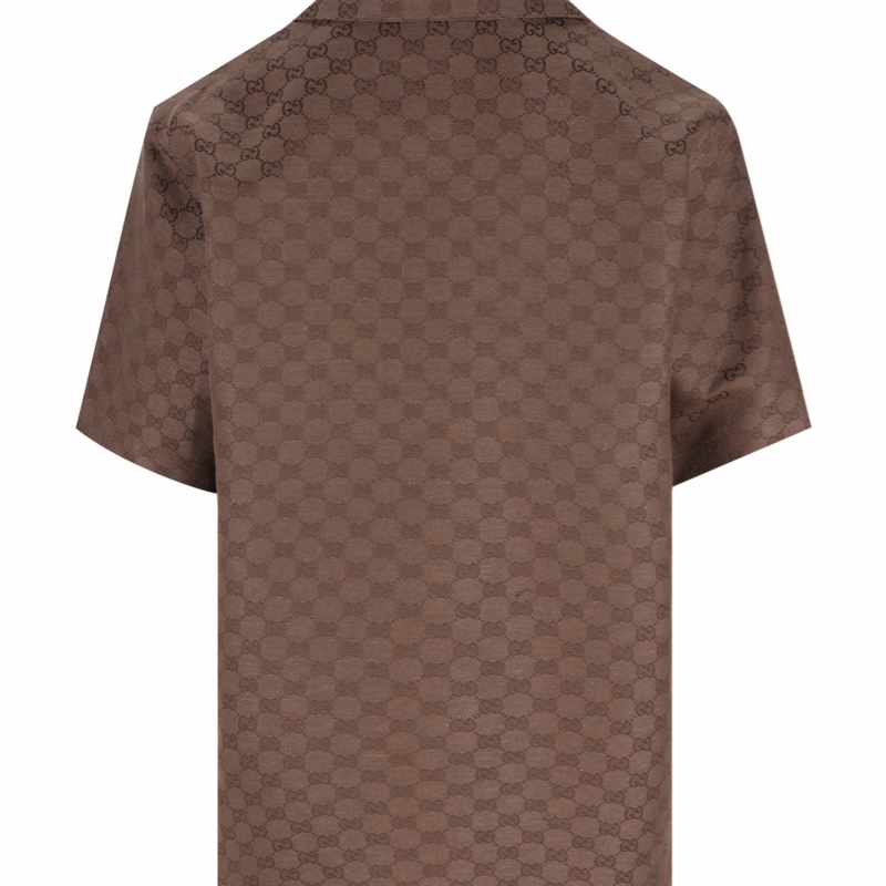Gucci 男士 短袖襯衫IT-44 IT-46 IT-48 IT-50 IT-52 IT-54 IT-56 IT-58 IT-60碼-1